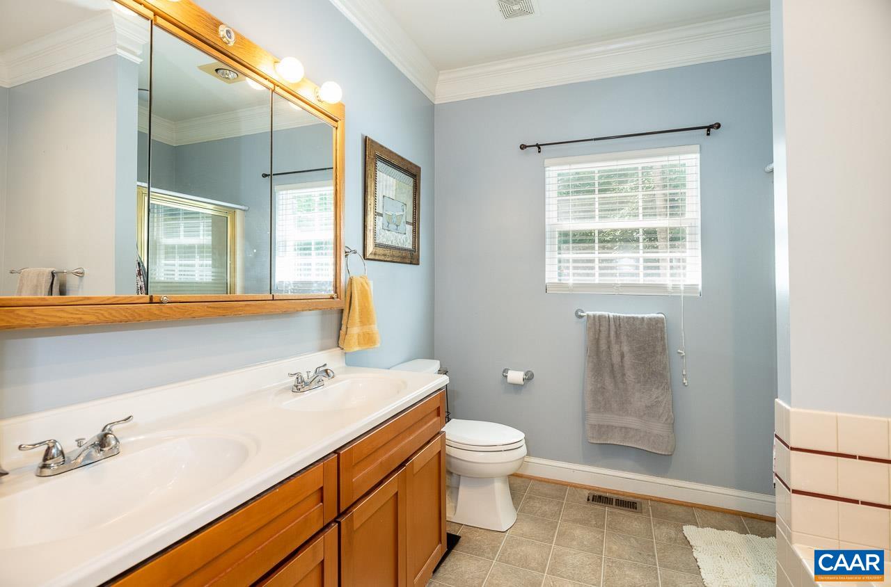 5 Tanglewood Road Palmyra, VA 22963 - Photo 8 of 17 a bathroom with a sink a toilet and shower