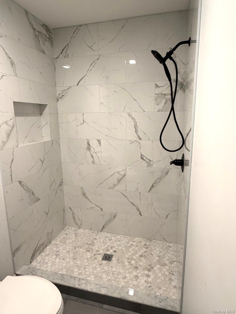 458 County Route 50 New Hampton, NY 10958 - Photo 21 of 35 Full bathroom featuring a marble finish shower and toilet