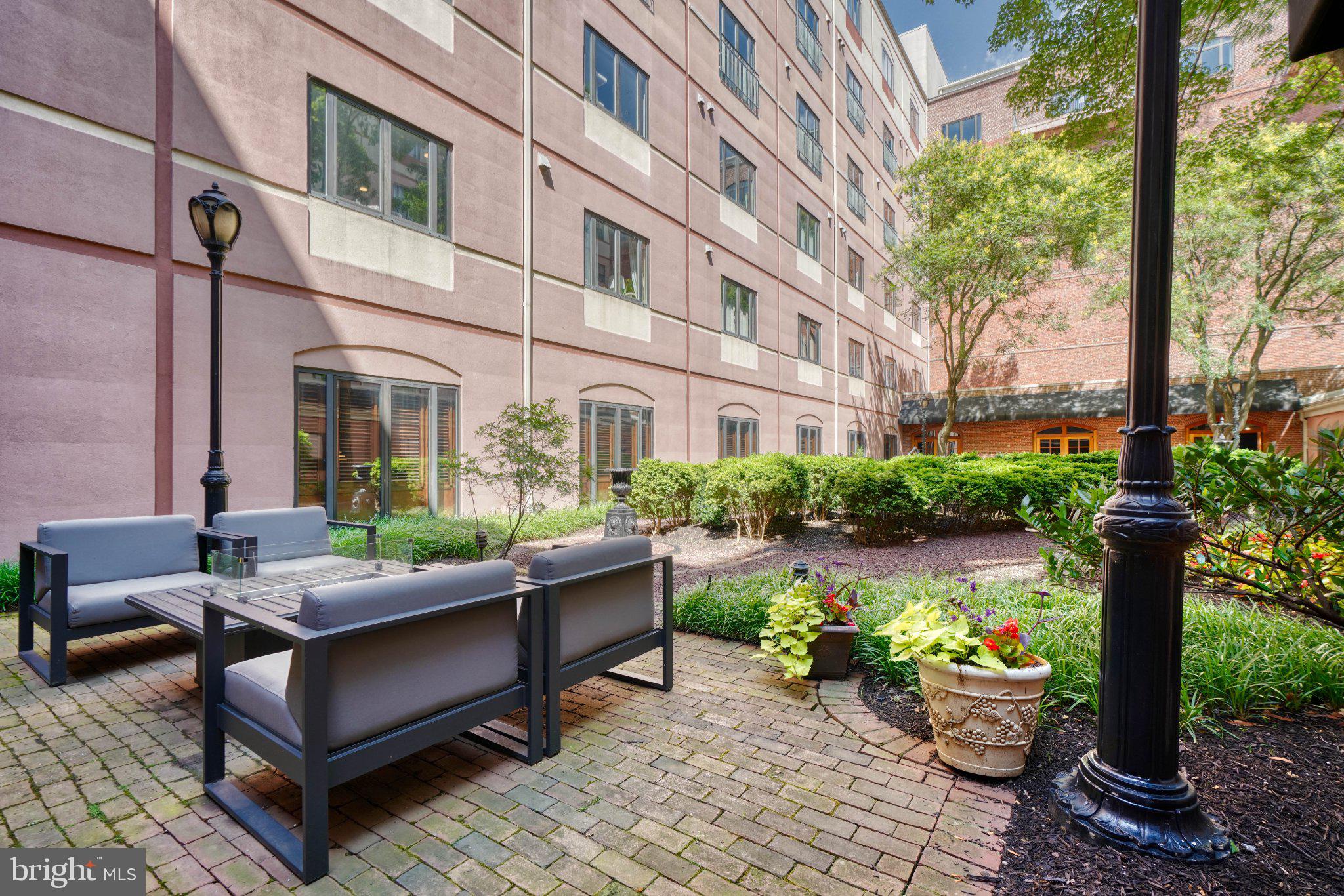 1000 Fell Street, Unit 606 Baltimore, MD 21231 - Photo 53 of 56 Charming courtyard oasis awaits you.