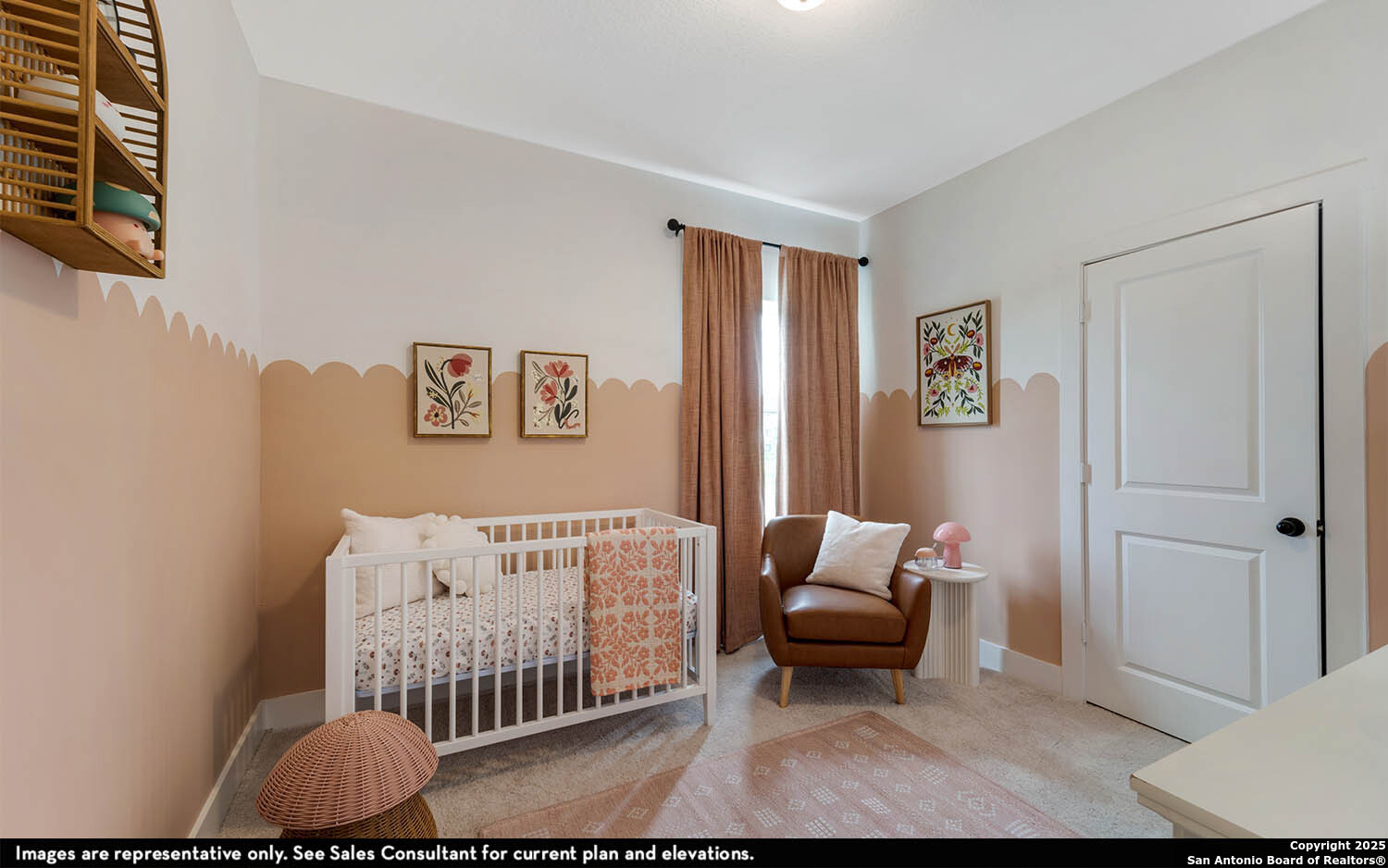 408 Jills Path Seguin, TX 78155 - Photo 21 of 25 a bedroom with a bed and a window