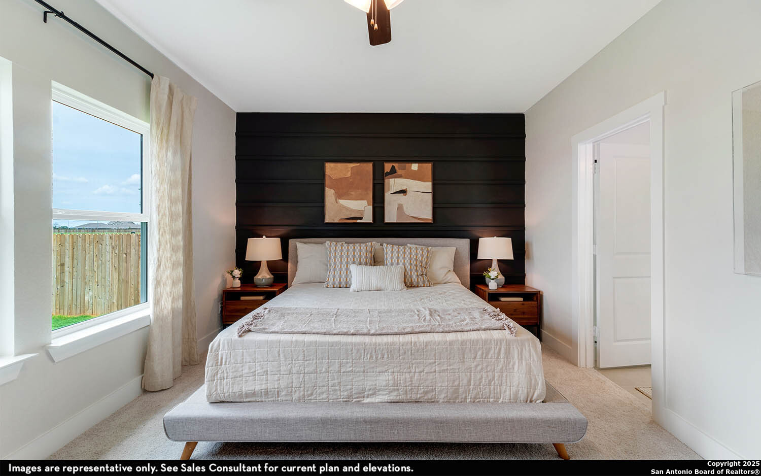 408 Jills Path Seguin, TX 78155 - Photo 25 of 25 a bedroom with a bed and window