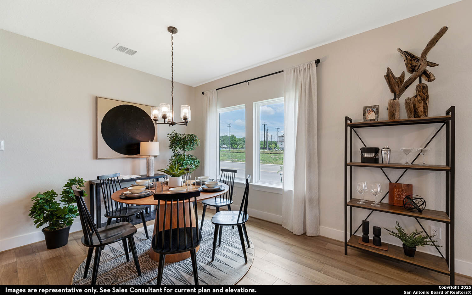 408 Jills Path Seguin, TX 78155 - Photo 9 of 25 a dining room with furniture and window