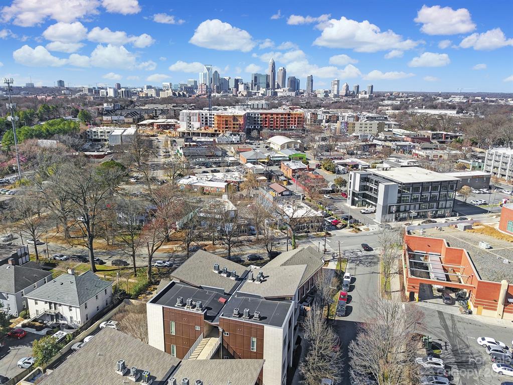 2116 McClintock Road, Unit 122 Charlotte, NC 28205 - Photo 23 of 27 an aerial view of a city