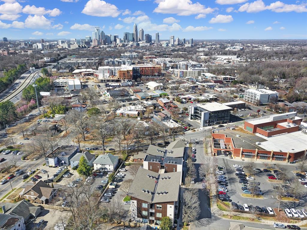 2116 McClintock Road, Unit 122 Charlotte, NC 28205 - Photo 27 of 27 an aerial view of a city