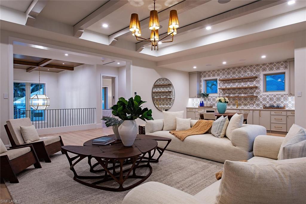 306 Springline Drive Naples, FL 34102 - Photo 32 of 50 Concrete Floating Stairwell