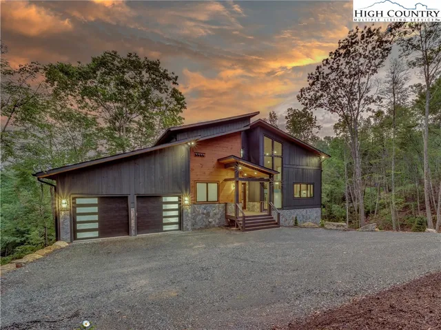 front view of a house with a street