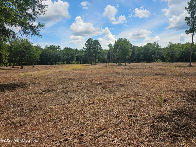 a view of an outdoor space and a yard