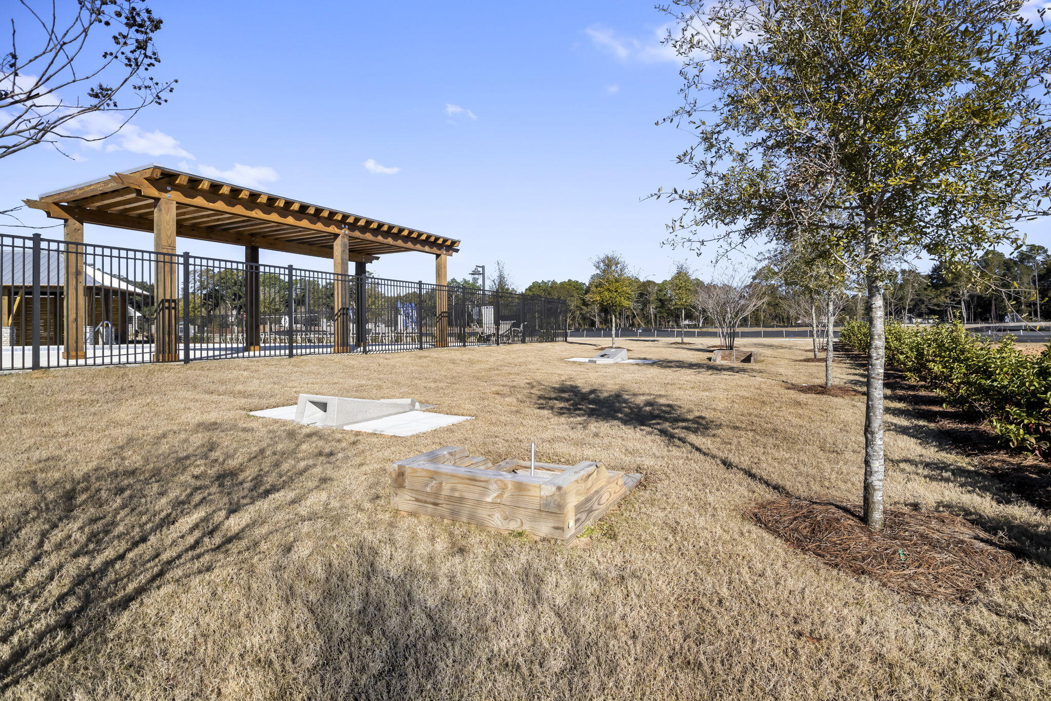 8130 Fir Tree Drive Milton, FL 32583 - Photo 32 of 37 a view of a dry yard with wooden fence