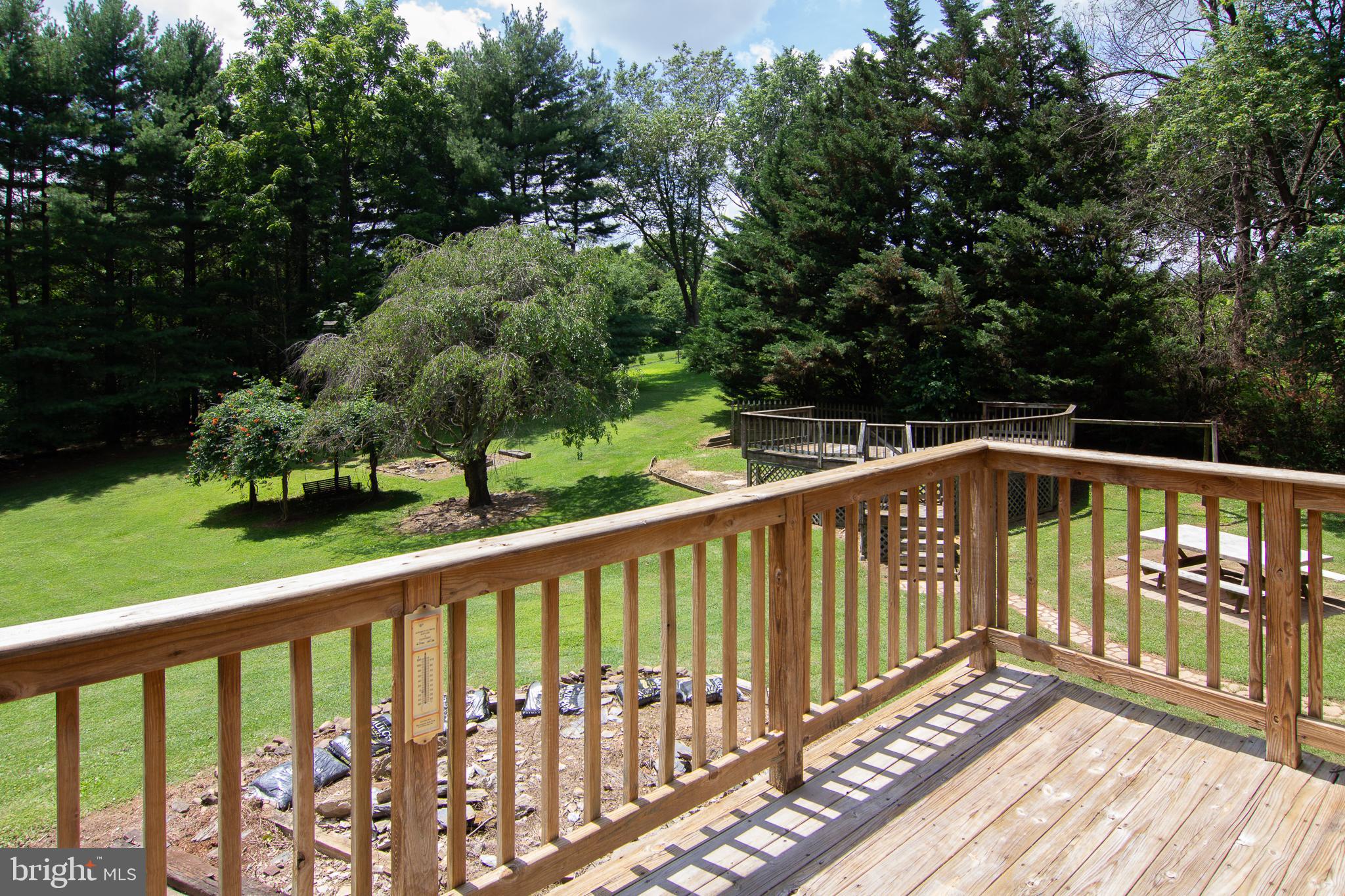 561 Hook Road Westminster, MD 21157 - Photo 15 of 30 Beautiful View of Rear Yard from Deck
