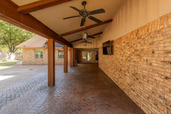 a view of a house with entertaining space