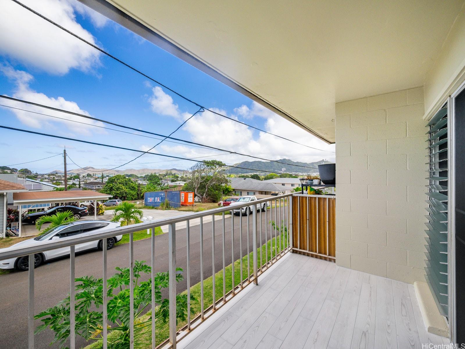 45-342 Lilipuna Road, Unit 204 Kaneohe, HI 96744 - Photo 14 of 25 a view of a balcony with furniture