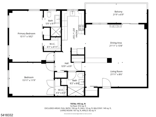 $3,950 | 415 Claremont Avenue, Unit 5C, Montclair, NJ 07042