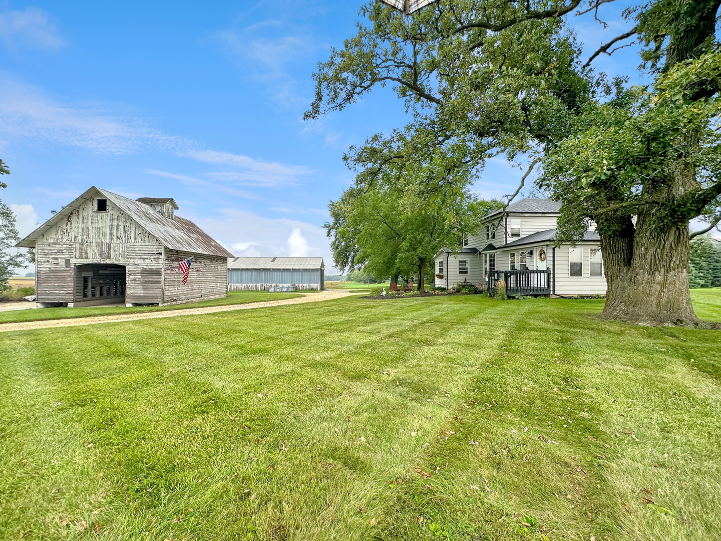 3494 Howlett Road Paw Paw, IL 61353 - Photo 2 of 47 a front view of house with yard