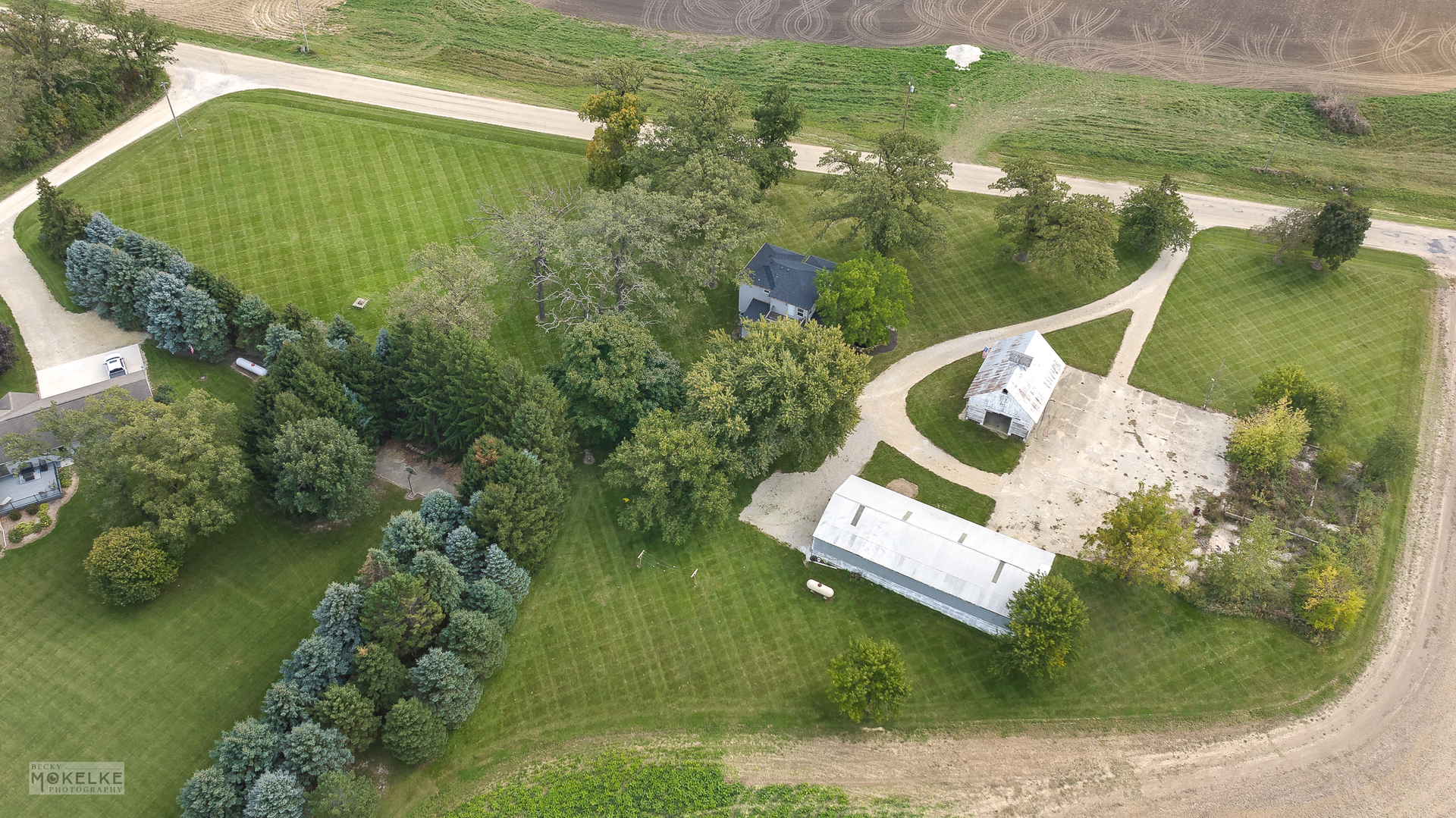 3494 Howlett Road Paw Paw, IL 61353 - Photo 47 of 47 a view of a wooden floor and a lake view