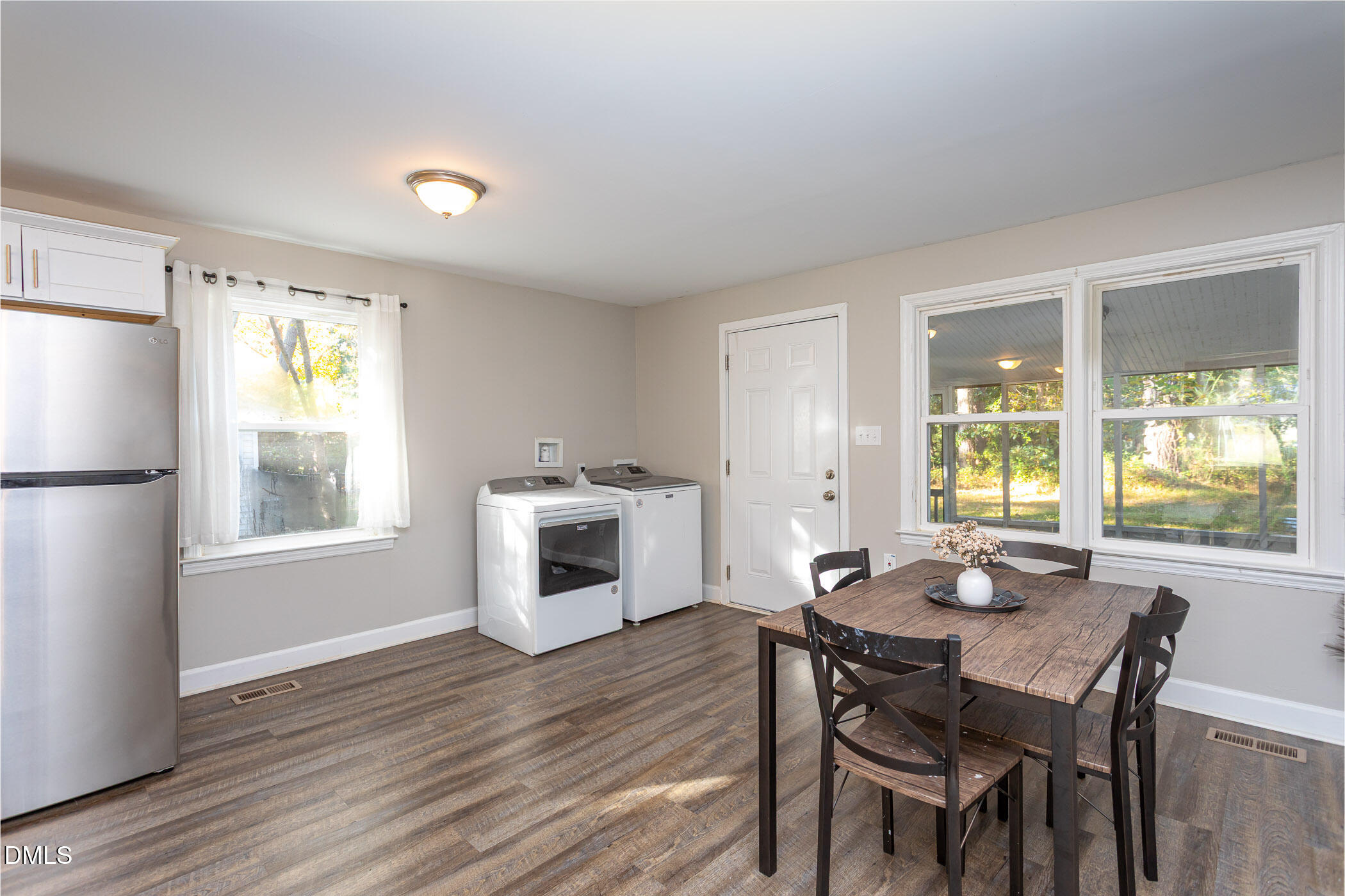 10222 South Chestnut Street Middlesex, NC 27557 - Photo 4 of 21 Dining Space with Natural Light