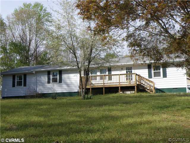 10020 Alpine Road Providence Forge, VA 23140 - Photo 1 of 8 Exterior Front - Sitting on a knoll at the end of
