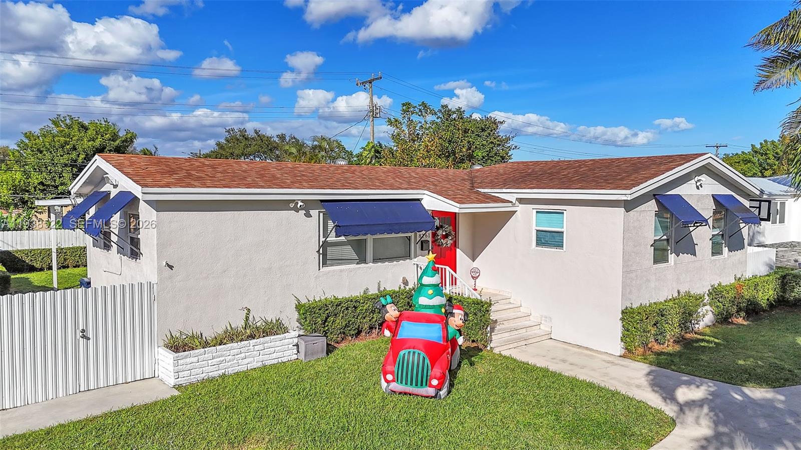 8261 Southwest 27th Street Miami, FL 33155 - Photo 13 of 27 a small garden in the back yard
