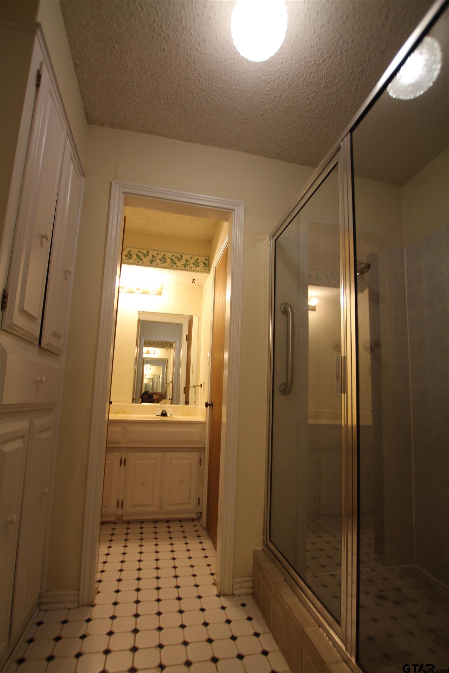 4210 Heather Lane Tyler, TX 75703 - Photo 12 of 27 a bathroom with a sink and a mirror