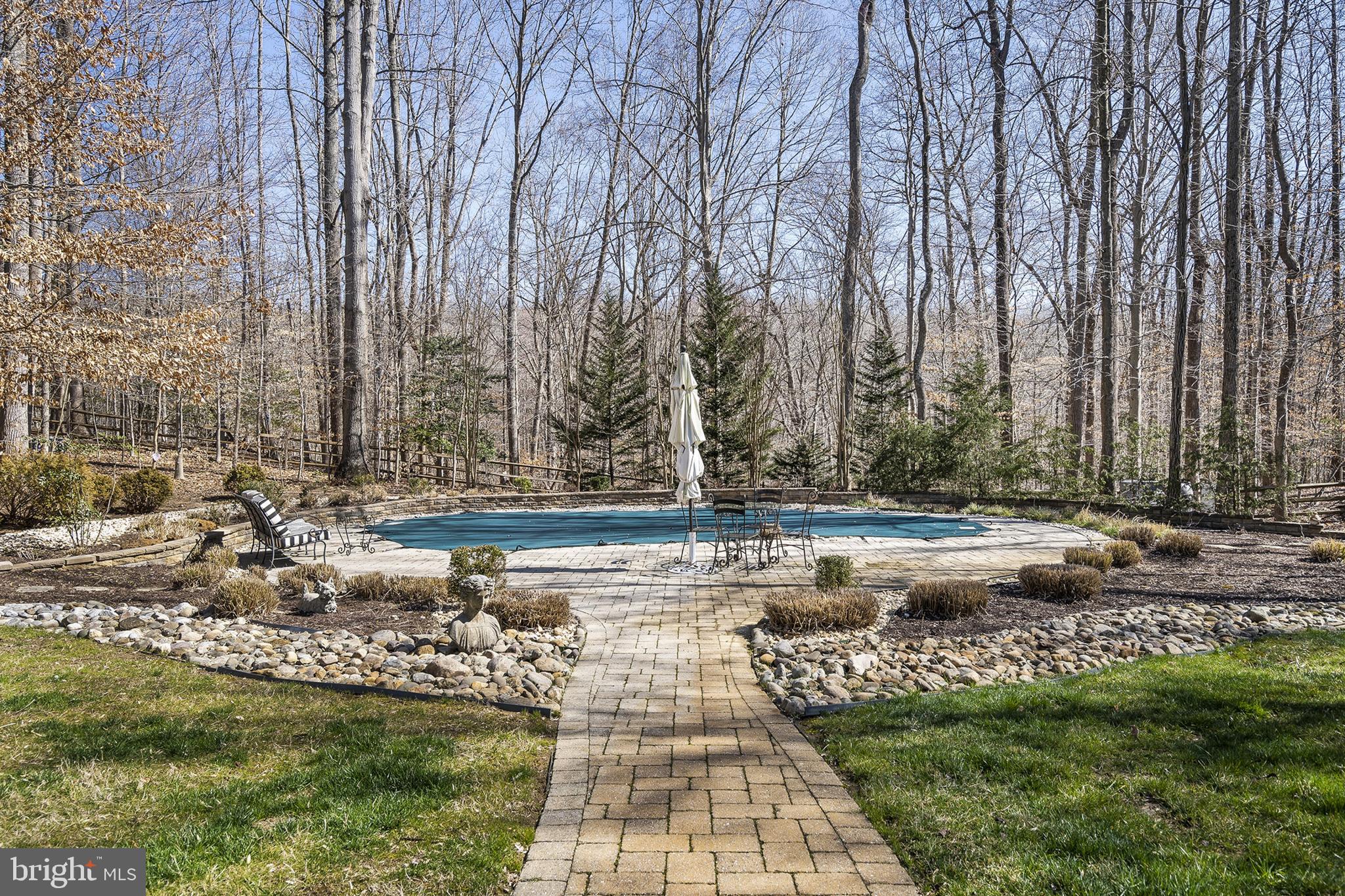 1603 Rabbit Foot Clover Court Annapolis, MD 21401 - Photo 41 of 42 hardscaped in ground pool
