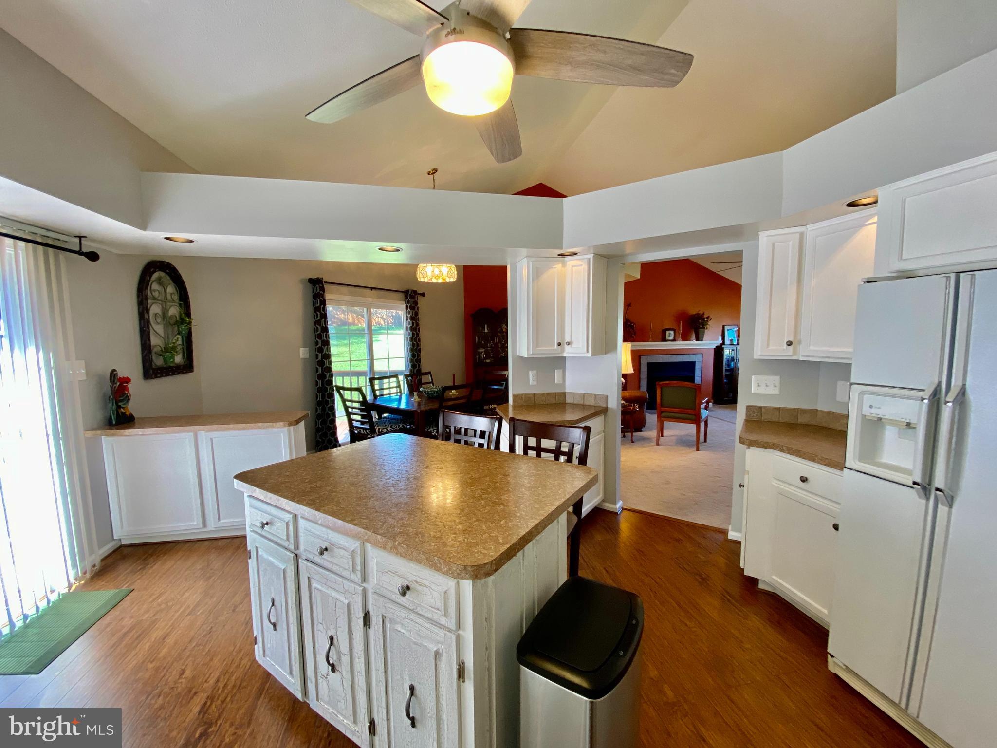 210 Canyon Road Winchester, VA 22602 - Photo 13 of 27 Kitchen with Sliding Glass Doors to 43 x 13 Deck