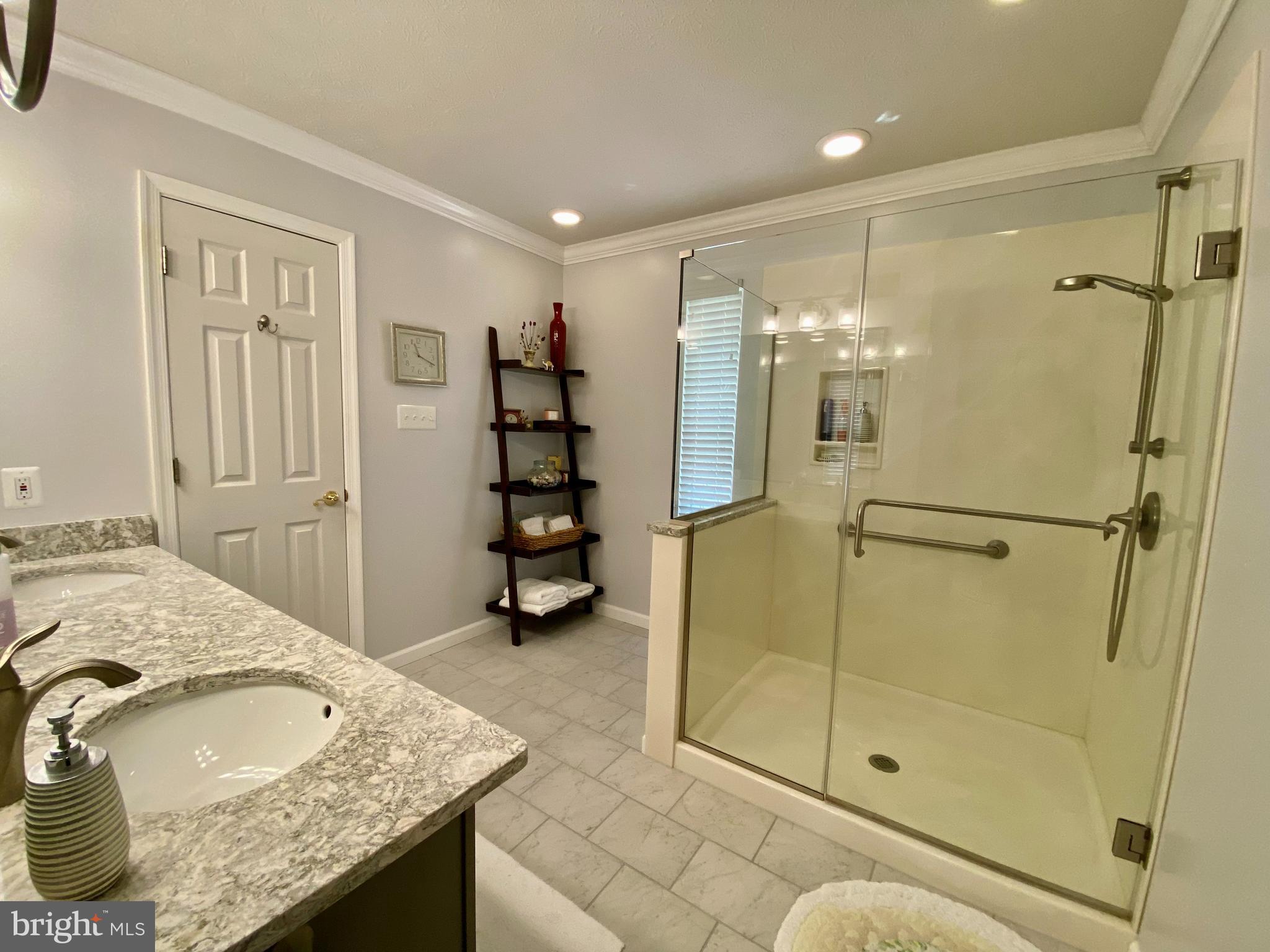 210 Canyon Road Winchester, VA 22602 - Photo 7 of 27 Primary En Suite Bathroom with Walk-In Shower