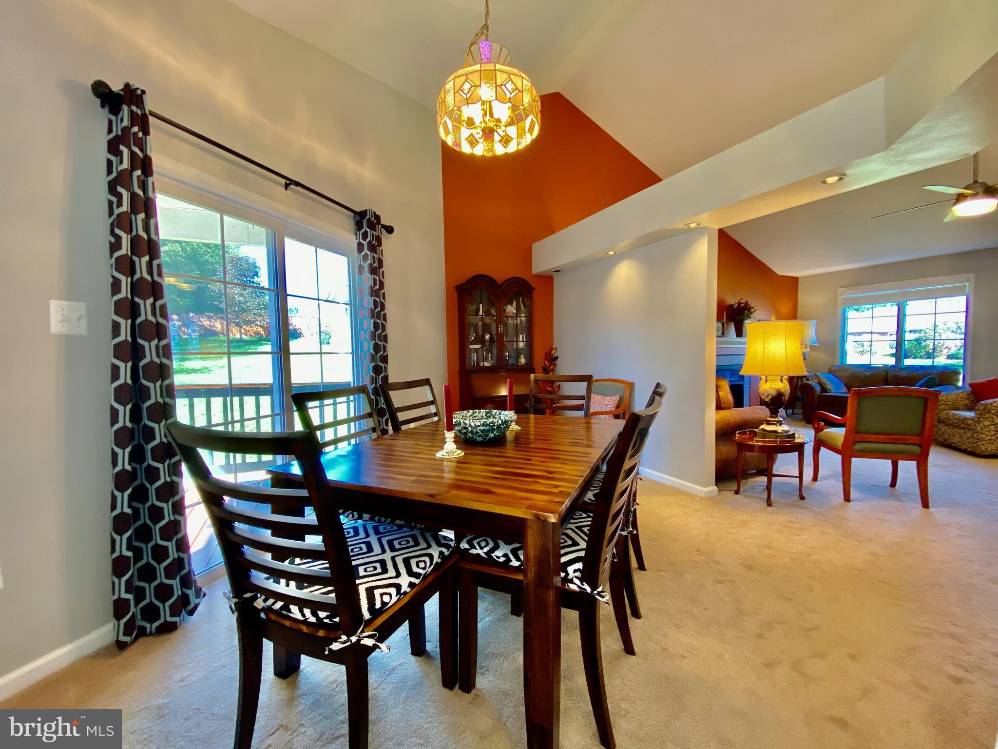 210 Canyon Road Winchester, VA 22602 - Photo 8 of 27 Separate Dining Room with Sliding Doors to Deck