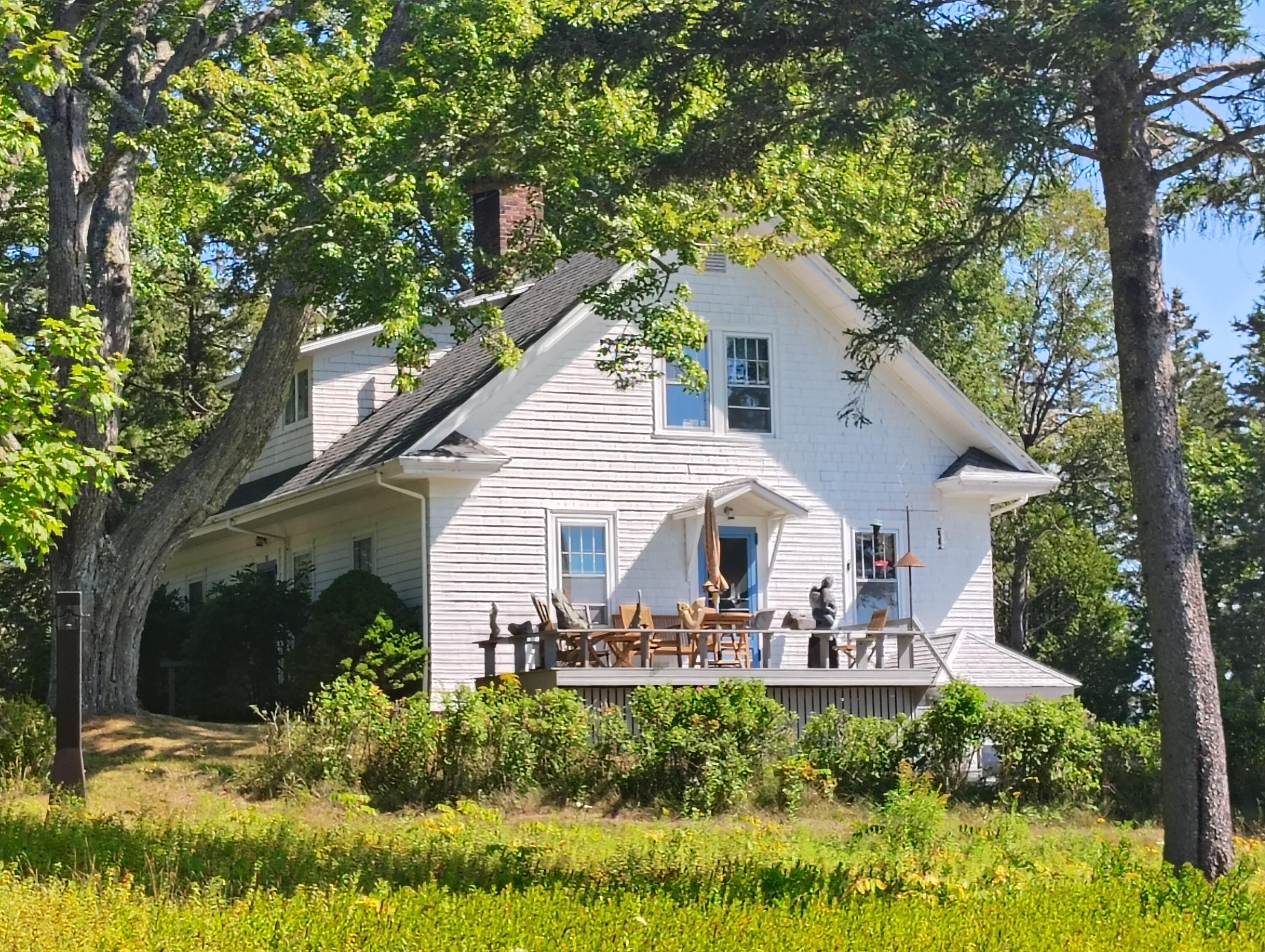 103 Gull Rock Road Hancock, ME 04640 - Photo 12 of 39 Deck side of house