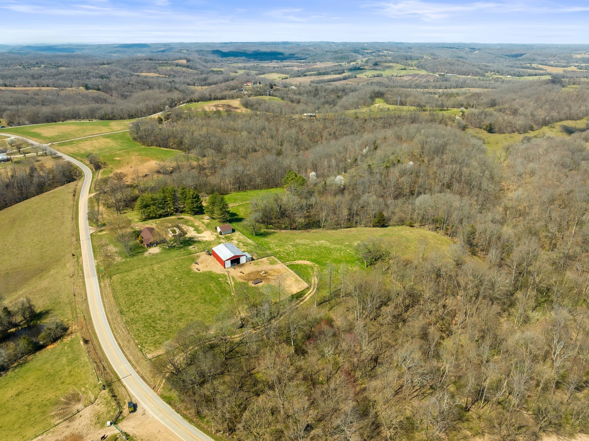 442 Shady Grove Road Flintville, TN 37335 - Photo 43 of 44 a view of a lake with a mountain