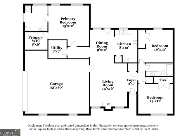 $1,915 | 312 Harris Avenue, Locust Grove, GA 30248