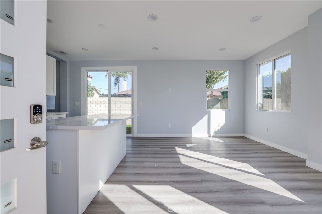 11875 Wisteria Avenue, Unit ADU Fountain Valley, CA 92708 - Photo 7 of 14 a view of entryway and hall with wooden floor