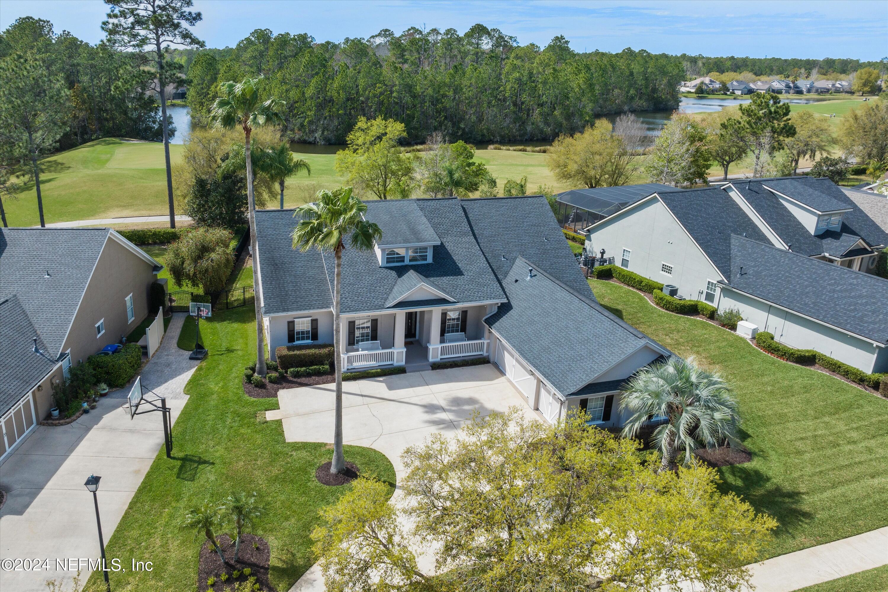 421 St Johns Golf Drive St. Augustine, FL 32092 - Photo 52 of 82 52-Aerial Front