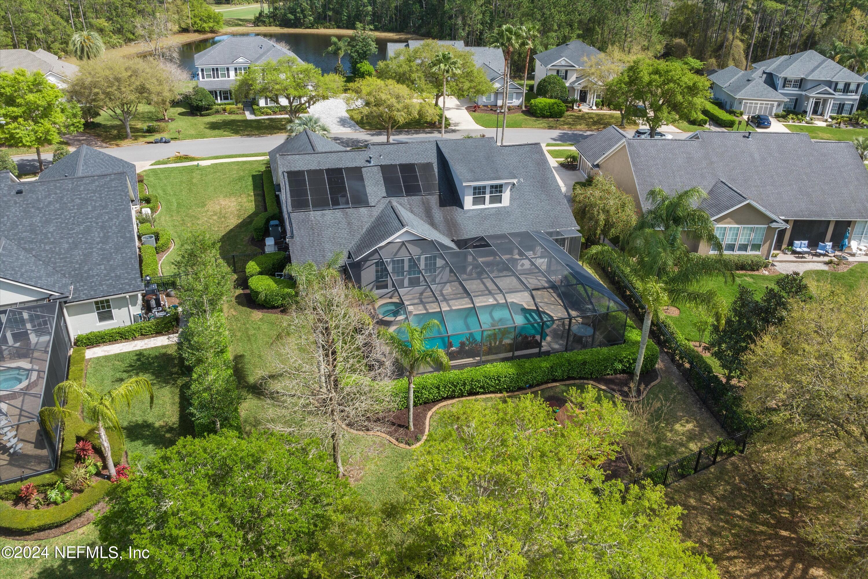 421 St Johns Golf Drive St. Augustine, FL 32092 - Photo 53 of 82 53-Aerial Back