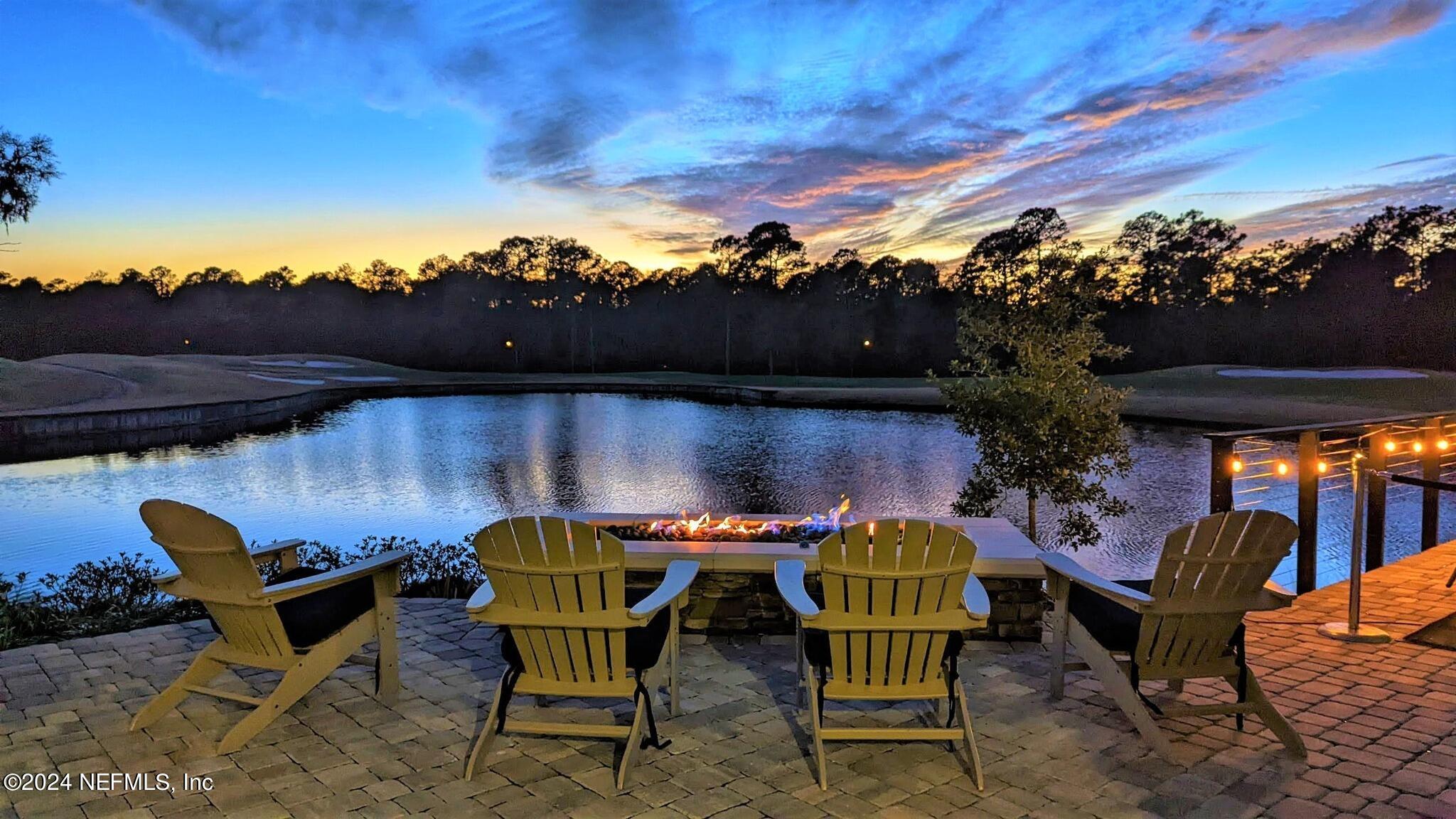 421 St Johns Golf Drive St. Augustine, FL 32092 - Photo 80 of 82 Clubhouse firepit