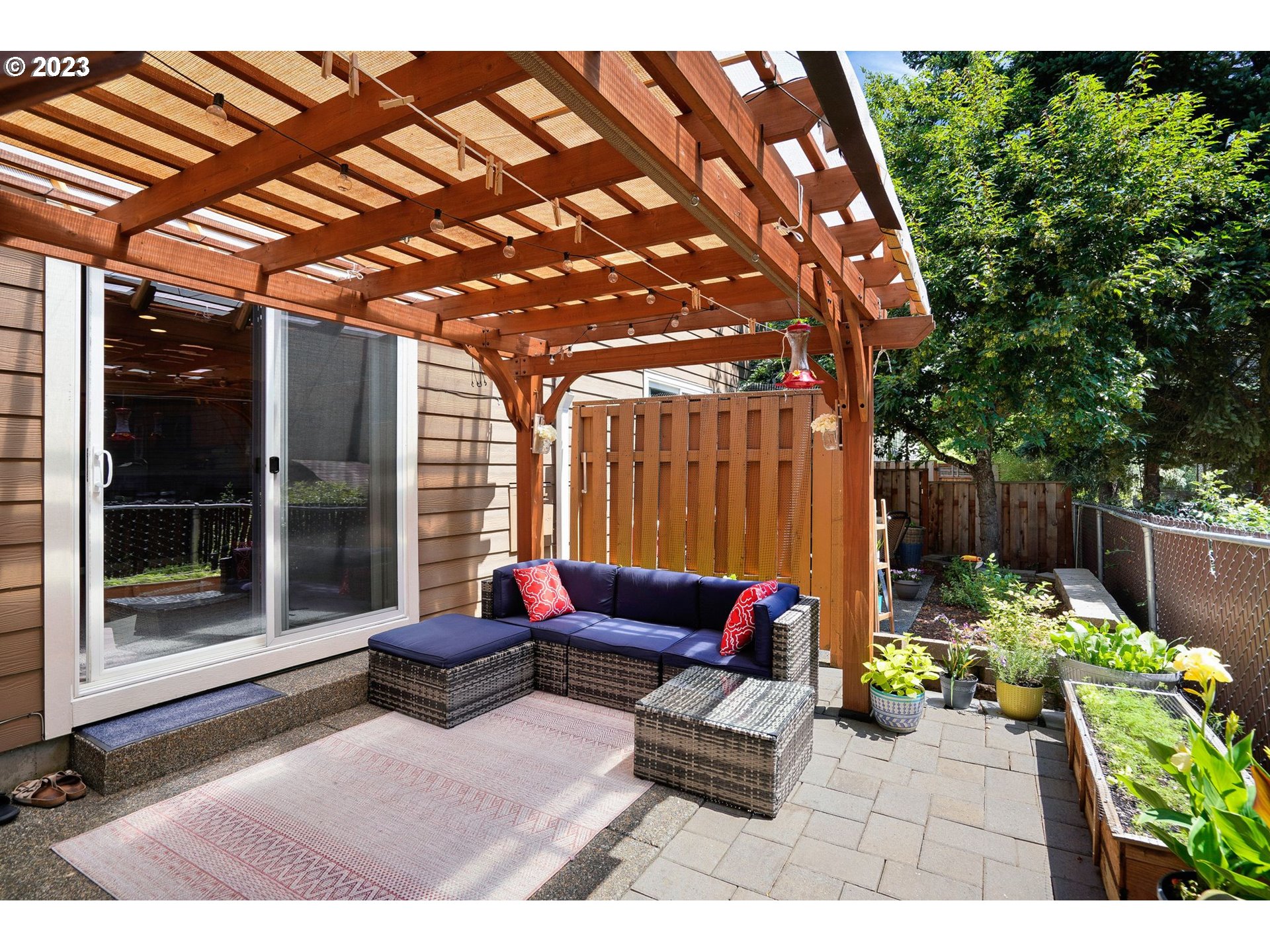 14930 Southwest Conor Circle Beaverton, OR 97006 - Photo 23 of 29 a outdoor living space with furniture and garden view