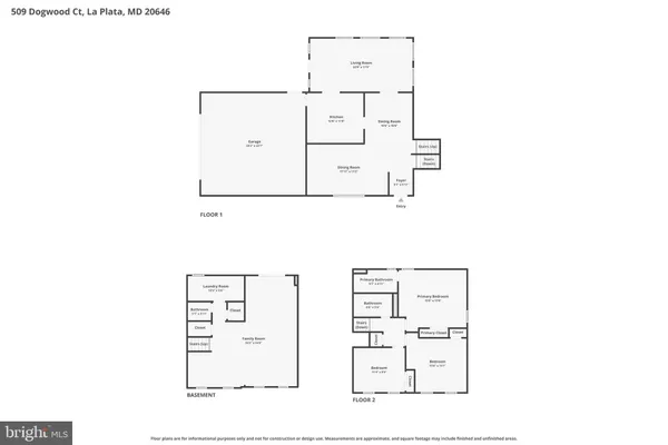 $3,995 | 509 Dogwood Court, La Plata, MD 20646