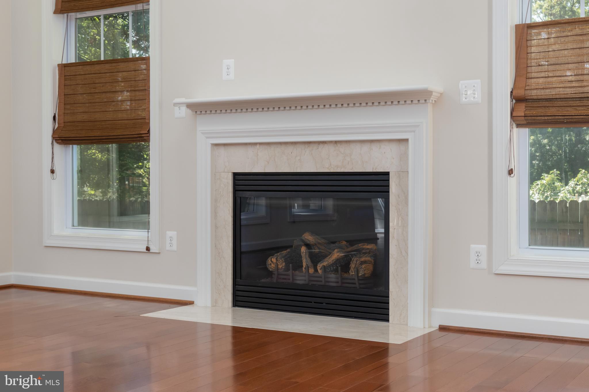 6303 Hanover Avenue Springfield, VA 22150 - Photo 11 of 29 Elegant family room fireplace.