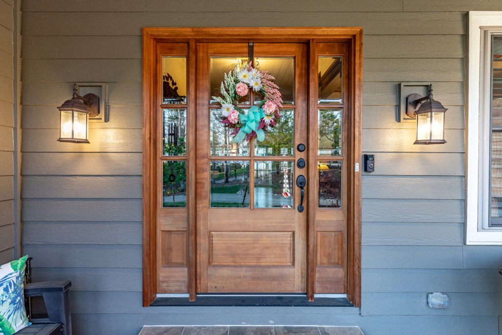 159 Apple Blossom Road Blairsville, GA 30512 - Photo 4 of 56 a view of front door of house