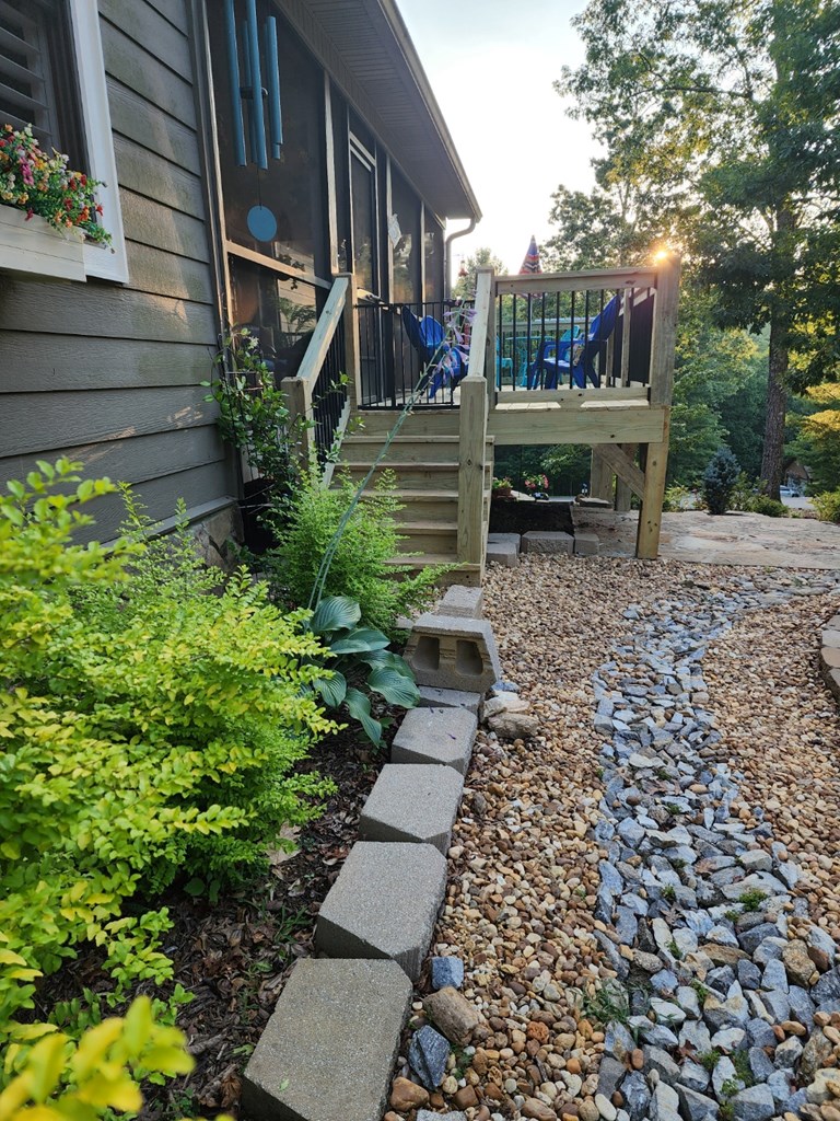 159 Apple Blossom Road Blairsville, GA 30512 - Photo 46 of 56 a view of a house with a yard