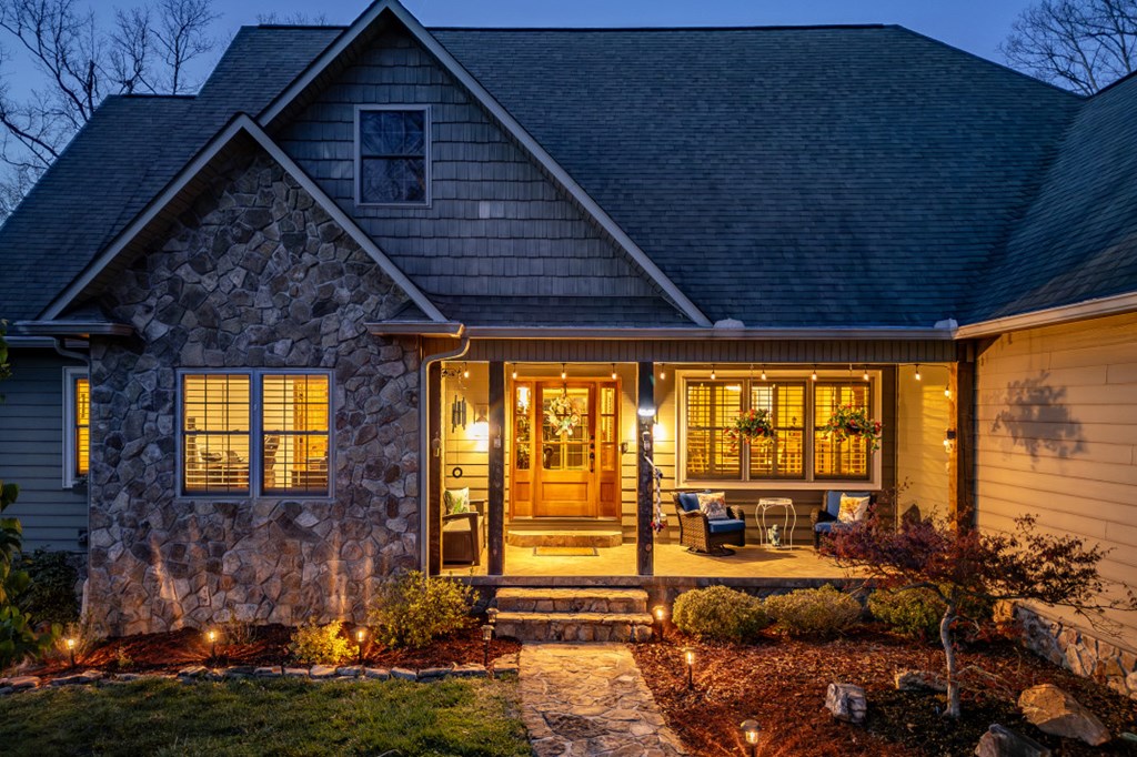 159 Apple Blossom Road Blairsville, GA 30512 - Photo 51 of 56 a view of swimming pool with outdoor seating