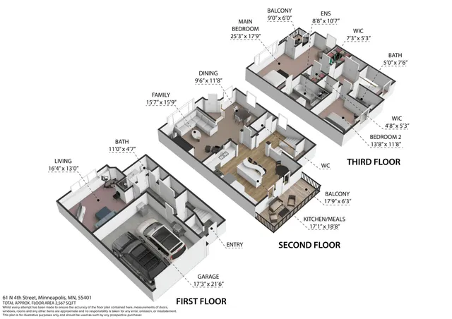 $849,900 | 61 North 4th Avenue, Unit 101, Minneapolis, MN 55401