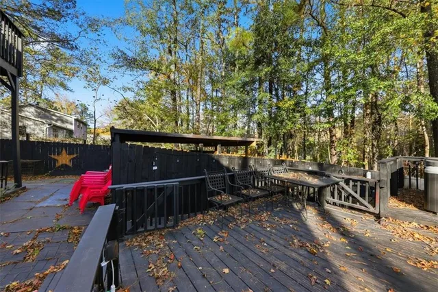 a view of a couches in backyard of the house