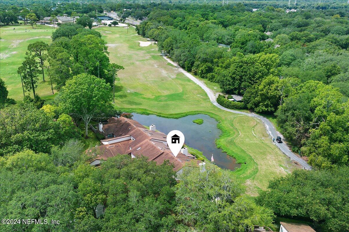 4251 Monument Road, Unit 202 Jacksonville, FL 32225 - Photo 2 of 35 02-Aerial on 9th Green
