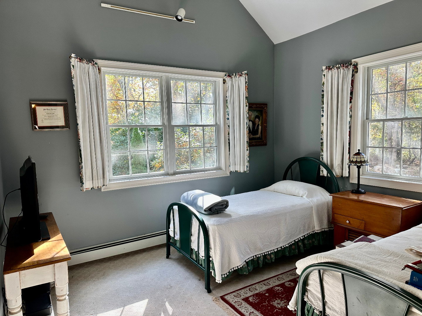 248 Pond Road West Tisbury, MA 02568 - Photo 21 of 34 a bedroom with a bed and a window
