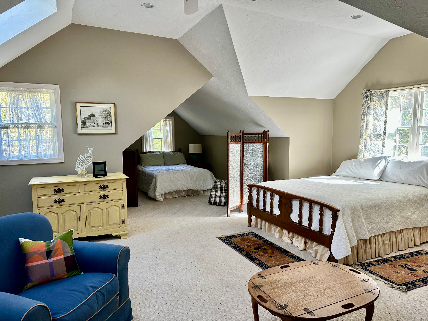 248 Pond Road West Tisbury, MA 02568 - Photo 24 of 34 a bedroom with furniture and a window