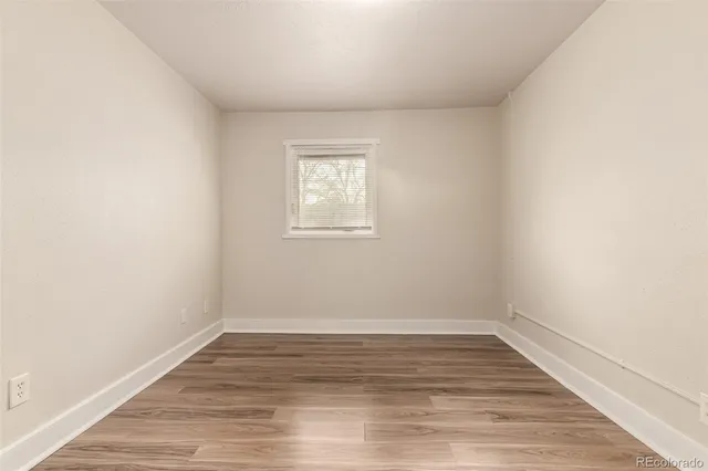 wooden floor in an empty room