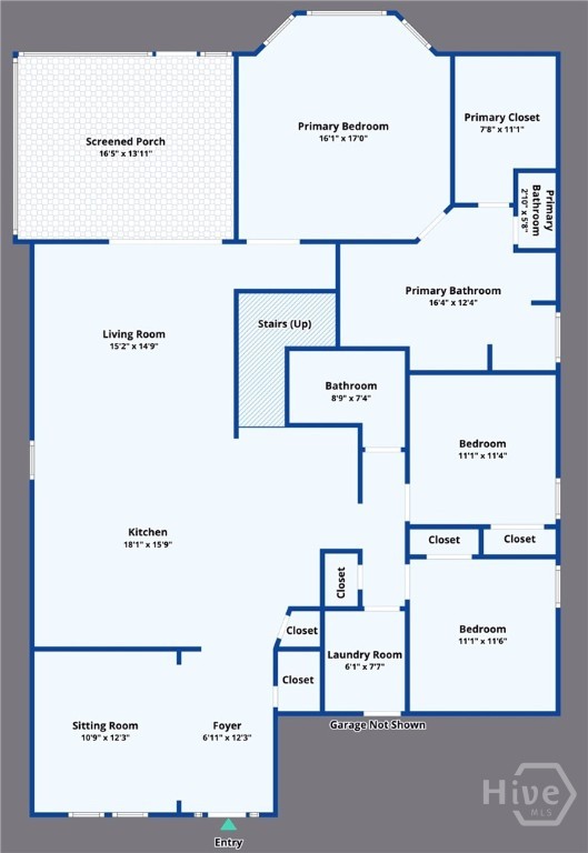 291 McQueen Drive Pooler, GA 31322 - Photo 56 of 57 FLOOR PLAN