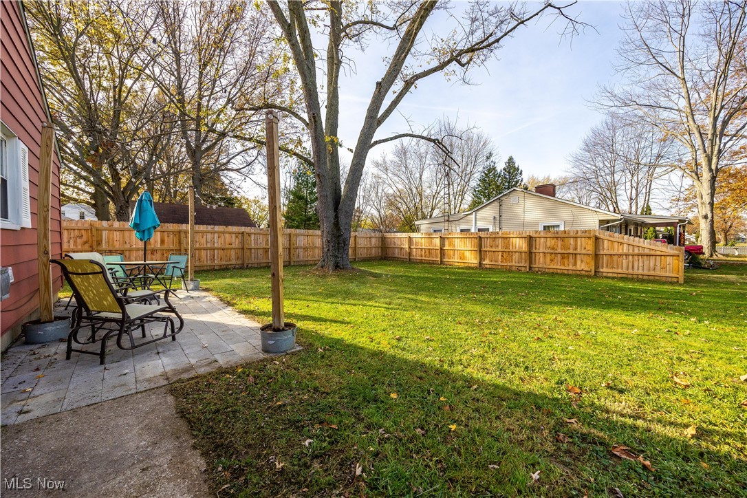 958 West River Road Vermilion, OH 44089 - Photo 33 of 40 View of yard with a patio