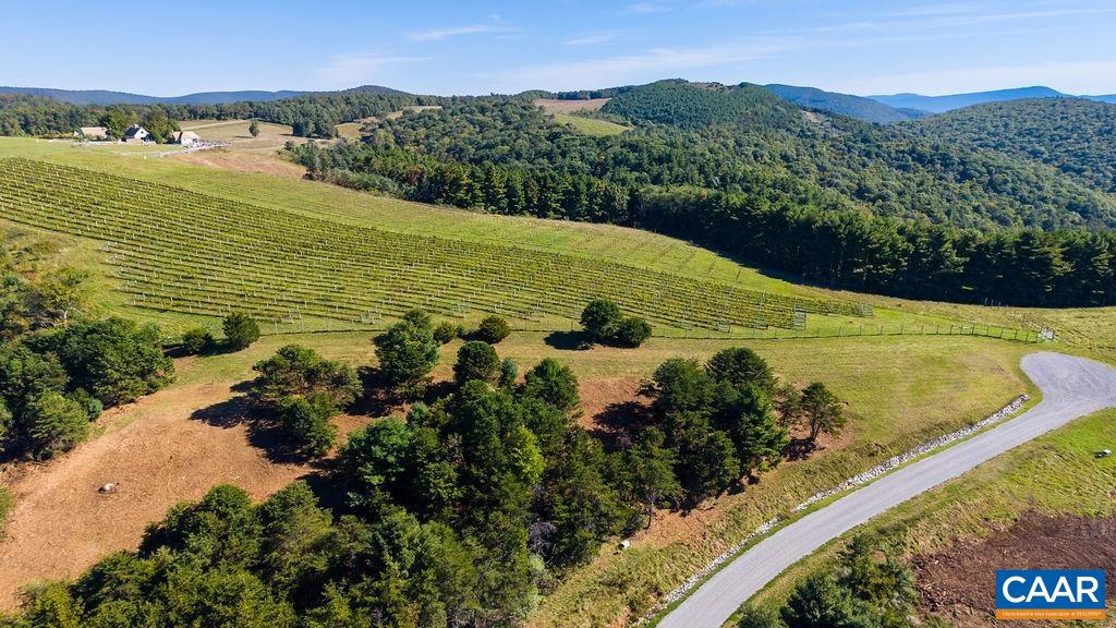 Lot 3 Twelve Rdgs Way Vesuvius, VA 24483 - Photo 7 of 22 Road, driveway and cleared site; fiber and electricity are in place.