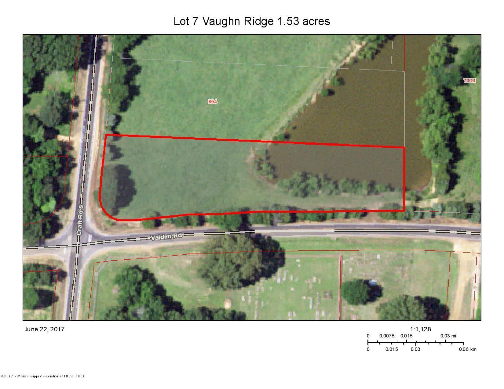 935 South Craft Road Hernando, MS 38632 - Photo 1 of 5 Lot 7 Vaughn Ridge aerial-page-001