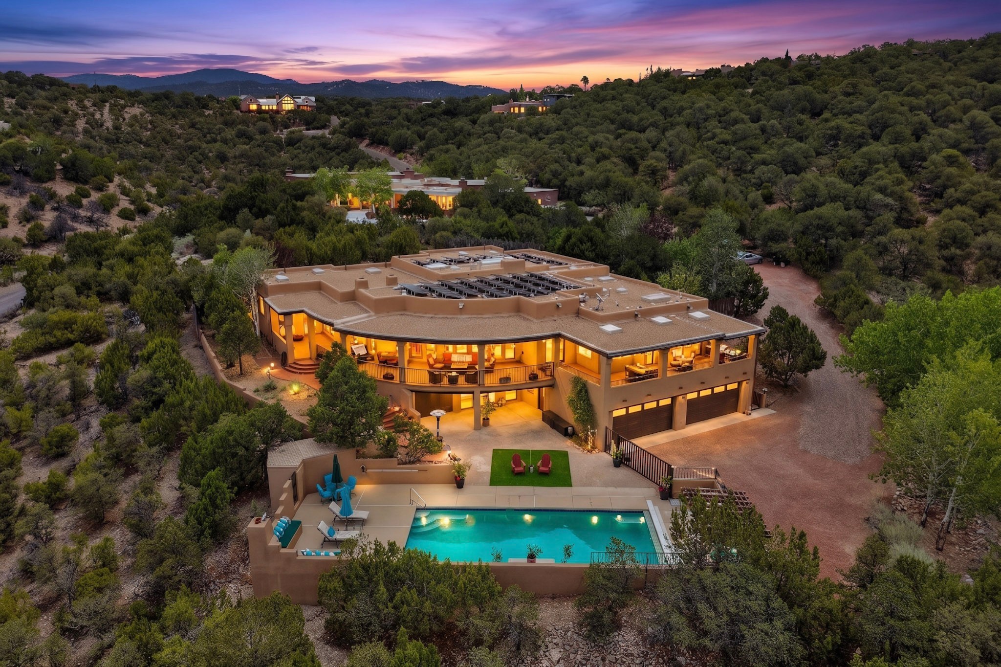 1308 Thunder Ridge Road Santa Fe, NM 87501 - Photo 1 of 63
